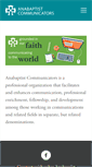 Mobile Screenshot of anabaptistcomm.org