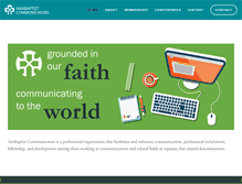 Tablet Screenshot of anabaptistcomm.org
